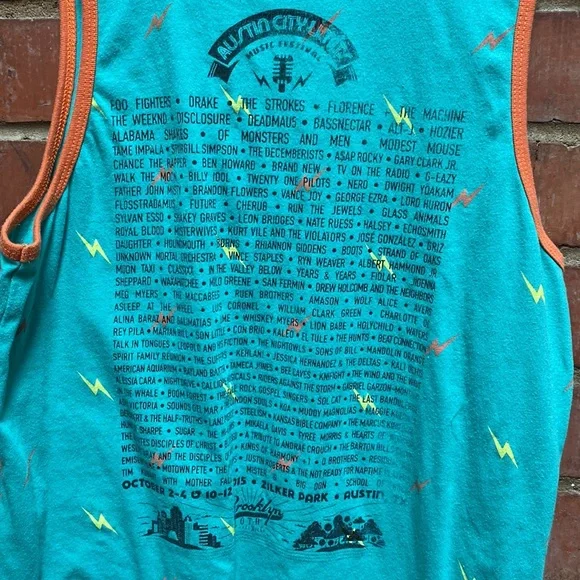 ACL Festival concert tank Austin City Limits 2015 - Picture 5 of 8